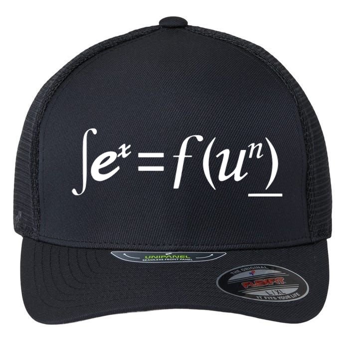 Sex = Fun Sex Equals Fun Flexfit Unipanel Trucker Cap