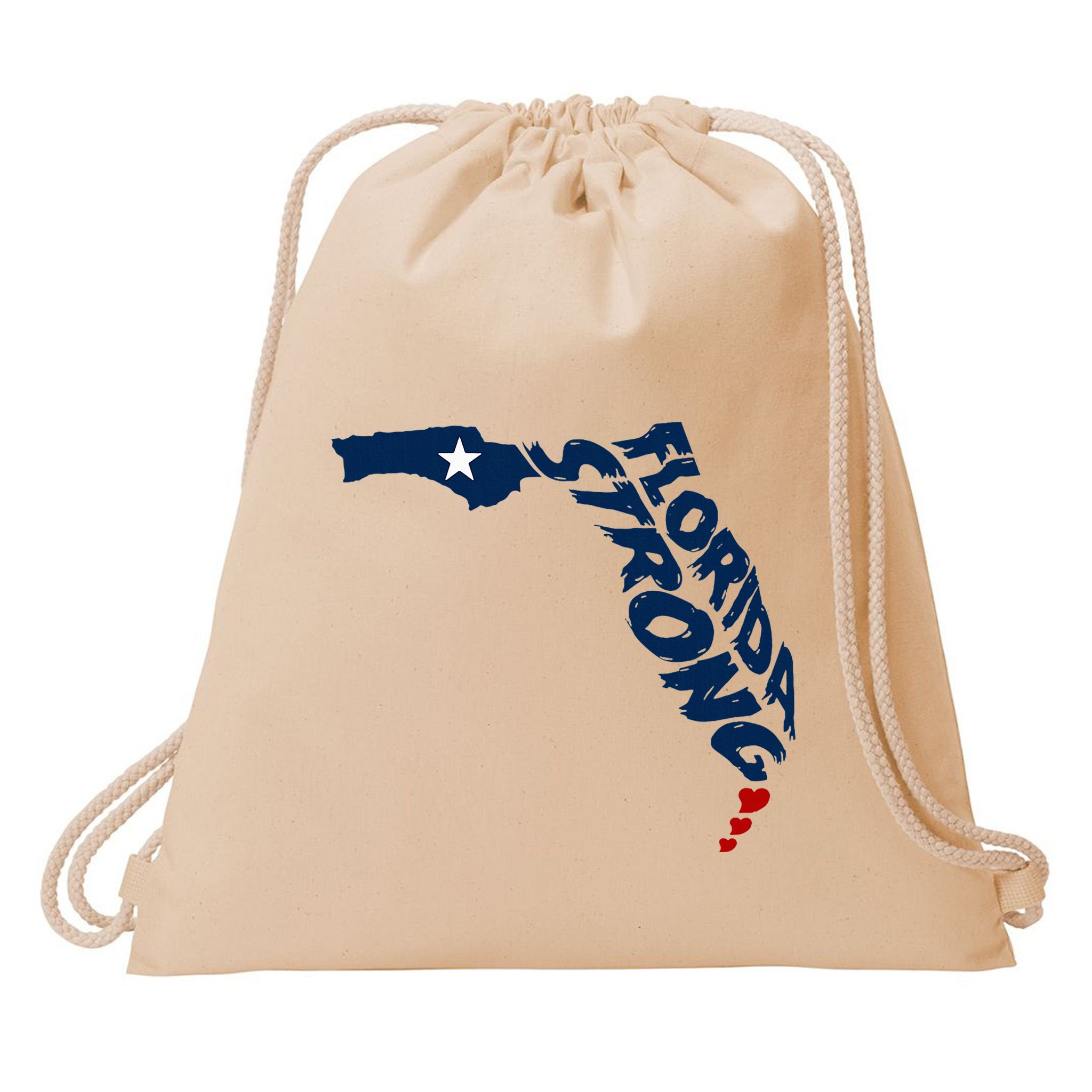 Support Florida Stay Western Strong Florida S.T.A.T.E Drawstring Bag