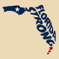 Support Florida Stay Western Strong Florida S.T.A.T.E Drawstring Bag