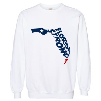 Support Florida Stay Western Strong Florida S.T.A.T.E Garment-Dyed Sweatshirt