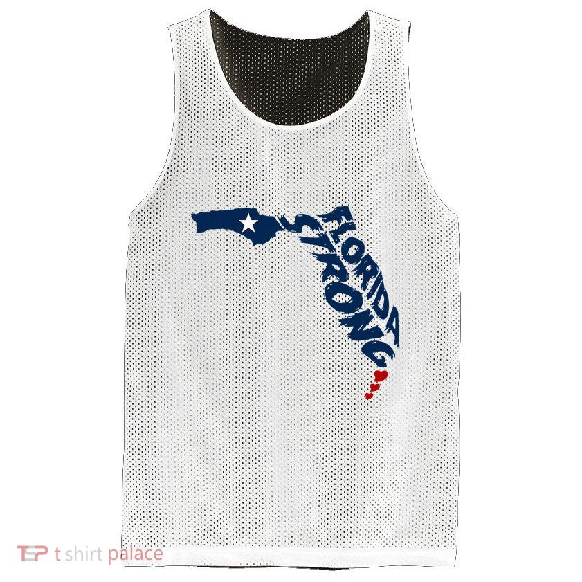 Support Florida Stay Western Strong Florida S.T.A.T.E Mesh Reversible Basketball Jersey Tank