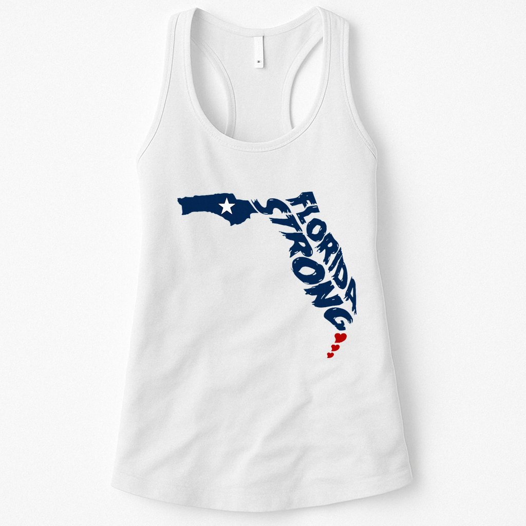 Support Florida Stay Western Strong Florida S.T.A.T.E Womens Tank Top