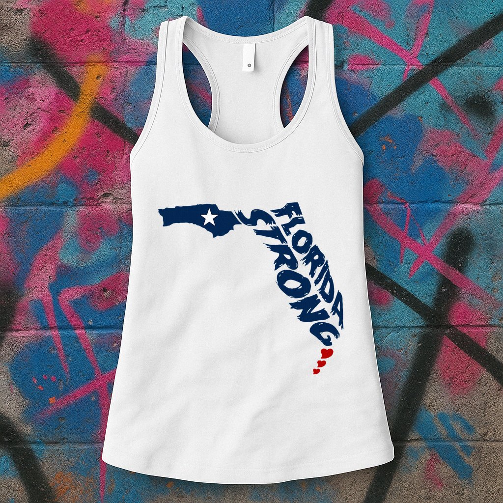 Support Florida Stay Western Strong Florida S.T.A.T.E Womens Tank Top
