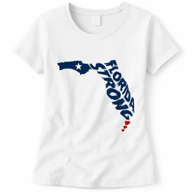 Support Florida Stay Western Strong Florida S.T.A.T.E Womens T-Shirt