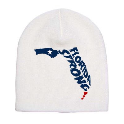 Support Florida Stay Western Strong Florida S.T.A.T.E Short Acrylic Beanie