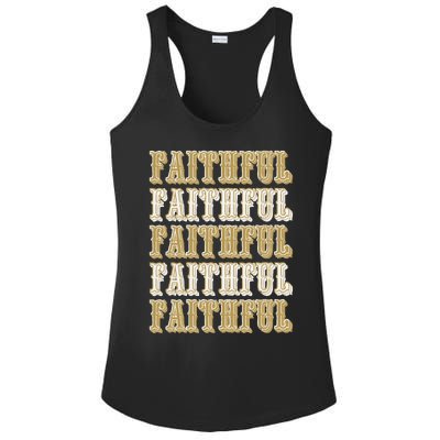 San Francisco Sunday Faithful Ladies PosiCharge Competitor Racerback Tank