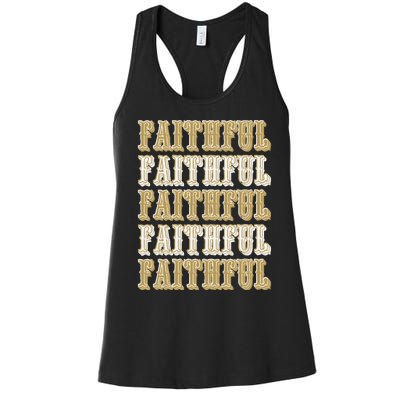 San Francisco Sunday Faithful Women's Racerback Tank