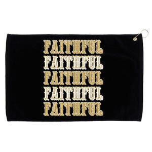 San Francisco Sunday Faithful Grommeted Golf Towel