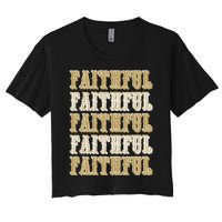 San Francisco Sunday Faithful Women's Crop Top Tee