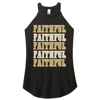 San Francisco Sunday Faithful Women's Perfect Tri Rocker Tank