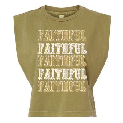 San Francisco Sunday Faithful Garment-Dyed Women's Muscle Tee