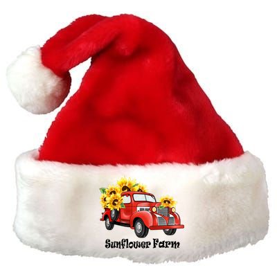 Sunflower Farm Sublimation Premium Christmas Santa Hat