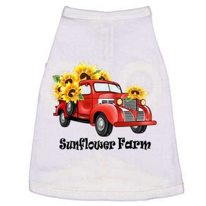 Sunflower Farm Sublimation Doggie Tank