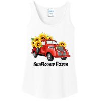 Sunflower Farm Sublimation Ladies Essential Tank