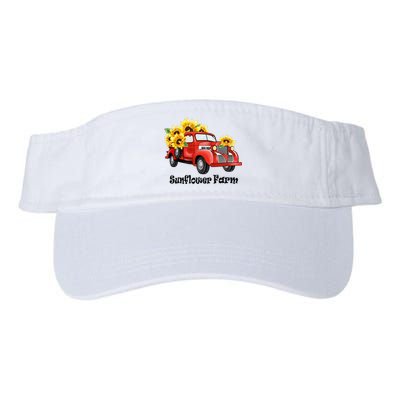 Sunflower Farm Sublimation Valucap Bio-Washed Visor