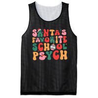 SantaS Favorite School Psych Christmas Psychologist Mesh Reversible Basketball Jersey Tank