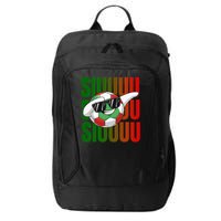 Siuuu Funny Soccer Football  City Backpack