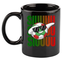 Siuuu Funny Soccer Football  11oz C Handle Ceramic Mug
