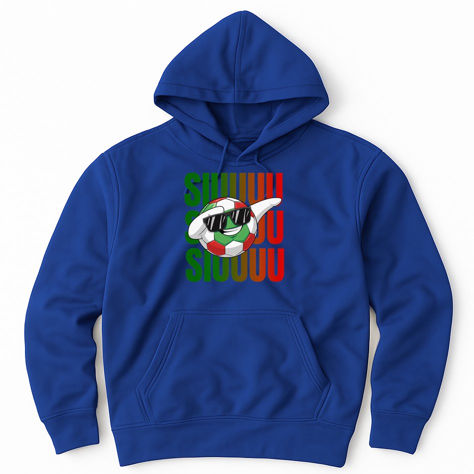 Siuuu Funny Soccer Football  Hoodie