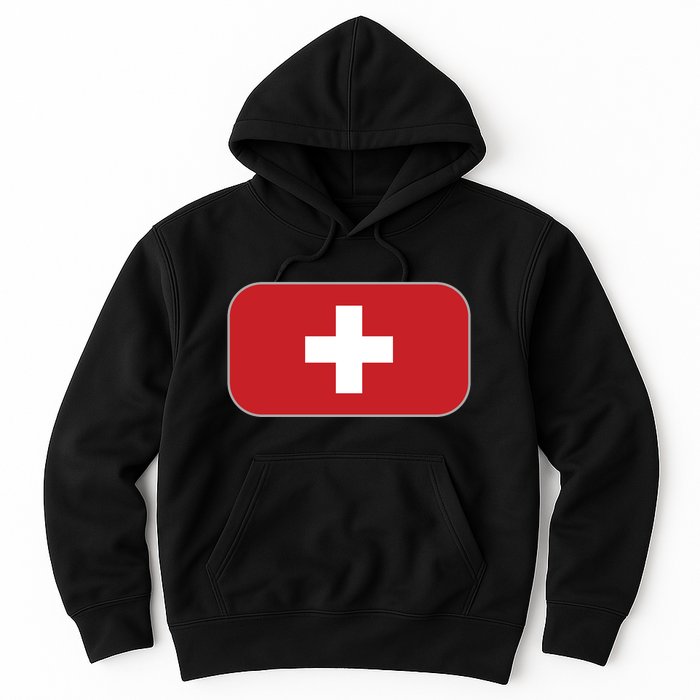 Switzerland Flag Soccer Team World Cup 2022 Swiss Flag Hoodie