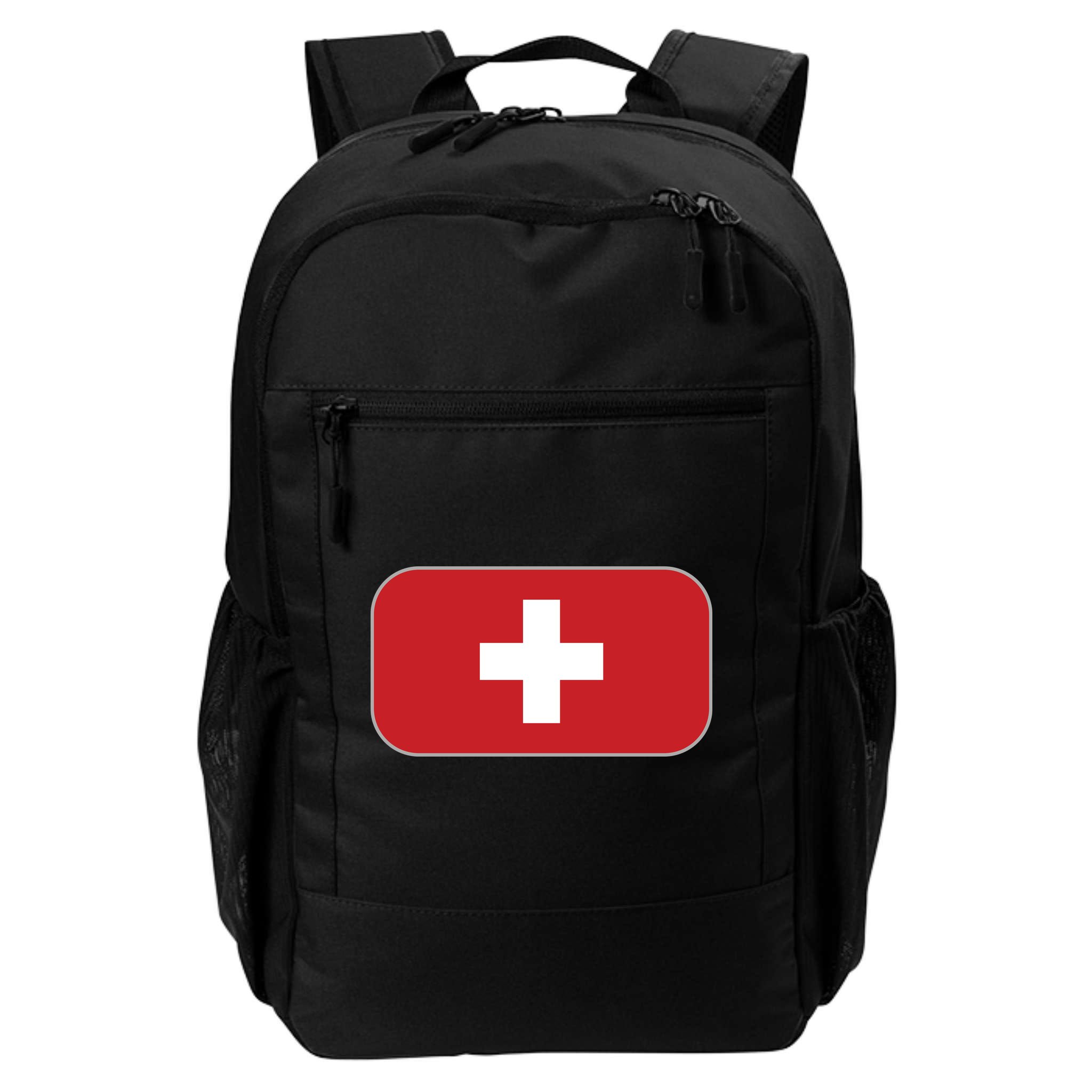 Switzerland Flag Soccer Team World Cup 2022 Swiss Flag Backpack