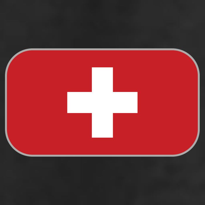 Switzerland Flag Soccer Team World Cup 2022 Swiss Flag Adult Drive Performance Visor