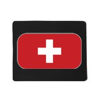 Switzerland Flag Soccer Team World Cup 2022 Swiss Flag Mousepad