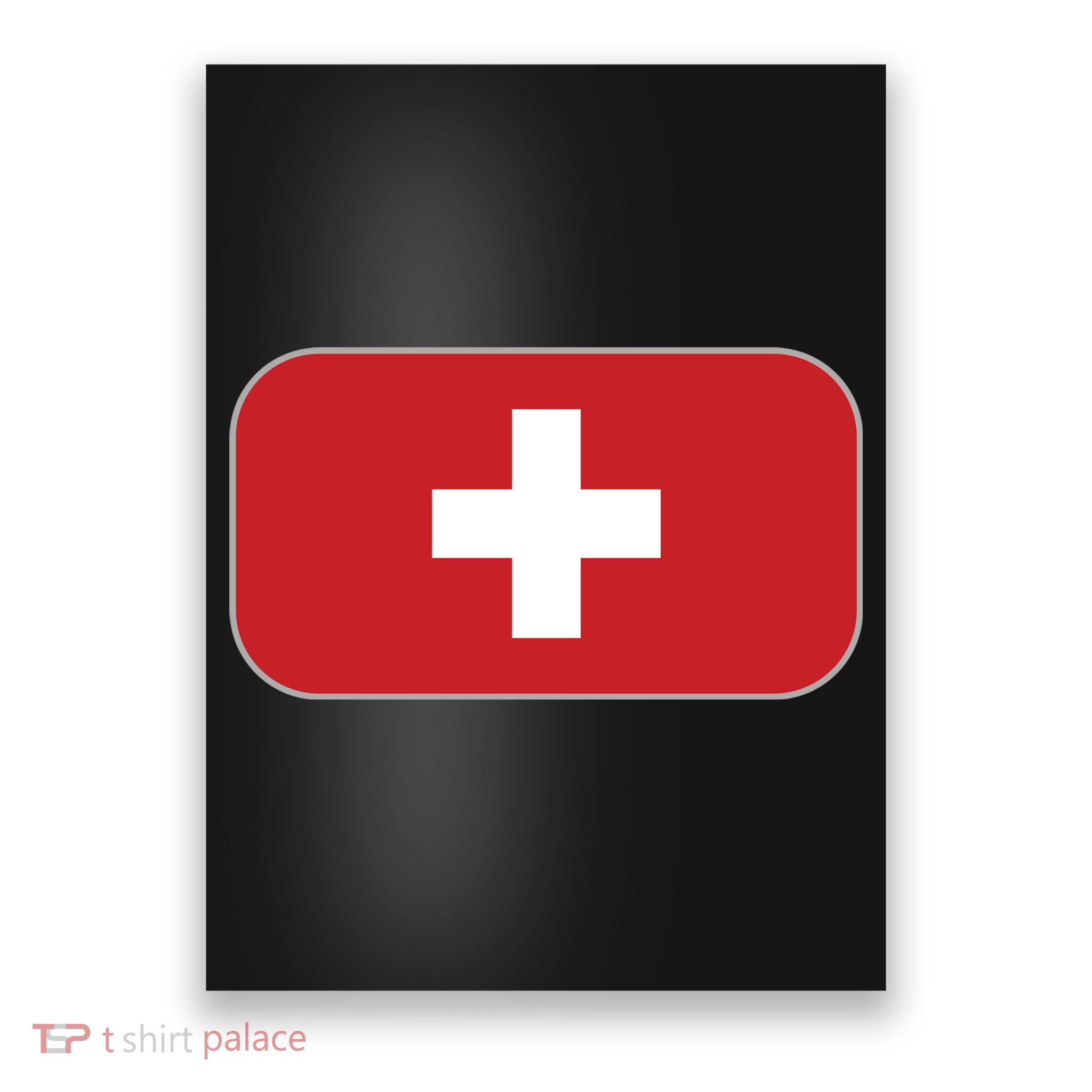 Switzerland Flag Soccer Team World Cup 2022 Swiss Flag Poster