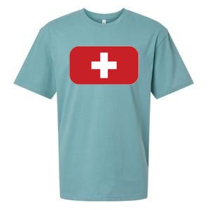 Switzerland Flag Soccer Team World Cup 2022 Swiss Flag Sueded Cloud Jersey T-Shirt