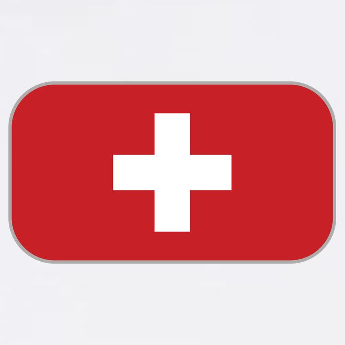 Switzerland Flag Soccer Team World Cup 2022 Swiss Flag Garment-Dyed Sweatshirt