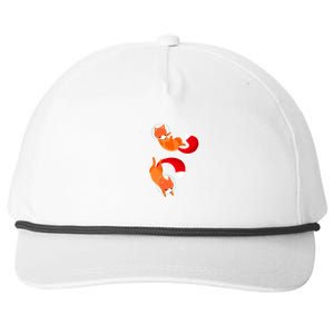 Space Foxes Snapback Five-Panel Rope Hat