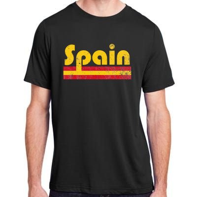 Spanish Flag Spain Pride Roots Heritage Adult ChromaSoft Performance T-Shirt