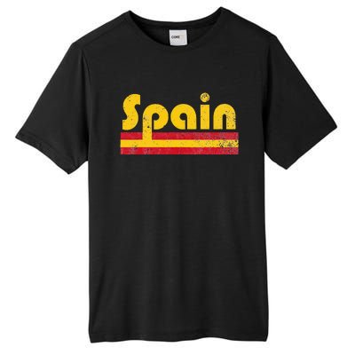 Spanish Flag Spain Pride Roots Heritage Tall Fusion ChromaSoft Performance T-Shirt