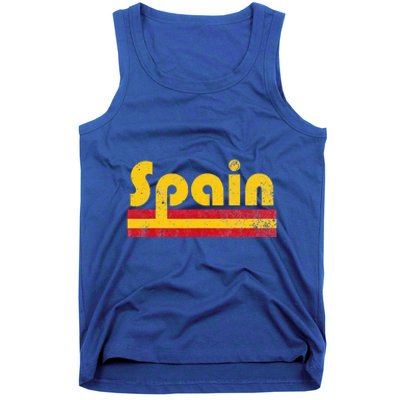 Spanish Flag Spain Pride Roots Heritage Tank Top