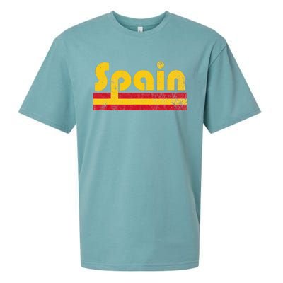 Spanish Flag Spain Pride Roots Heritage Sueded Cloud Jersey T-Shirt