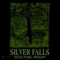Silver Falls State Park Oregon Flexfit Unipanel Trucker Cap