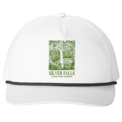 Silver Falls State Park Oregon Snapback Five-Panel Rope Hat