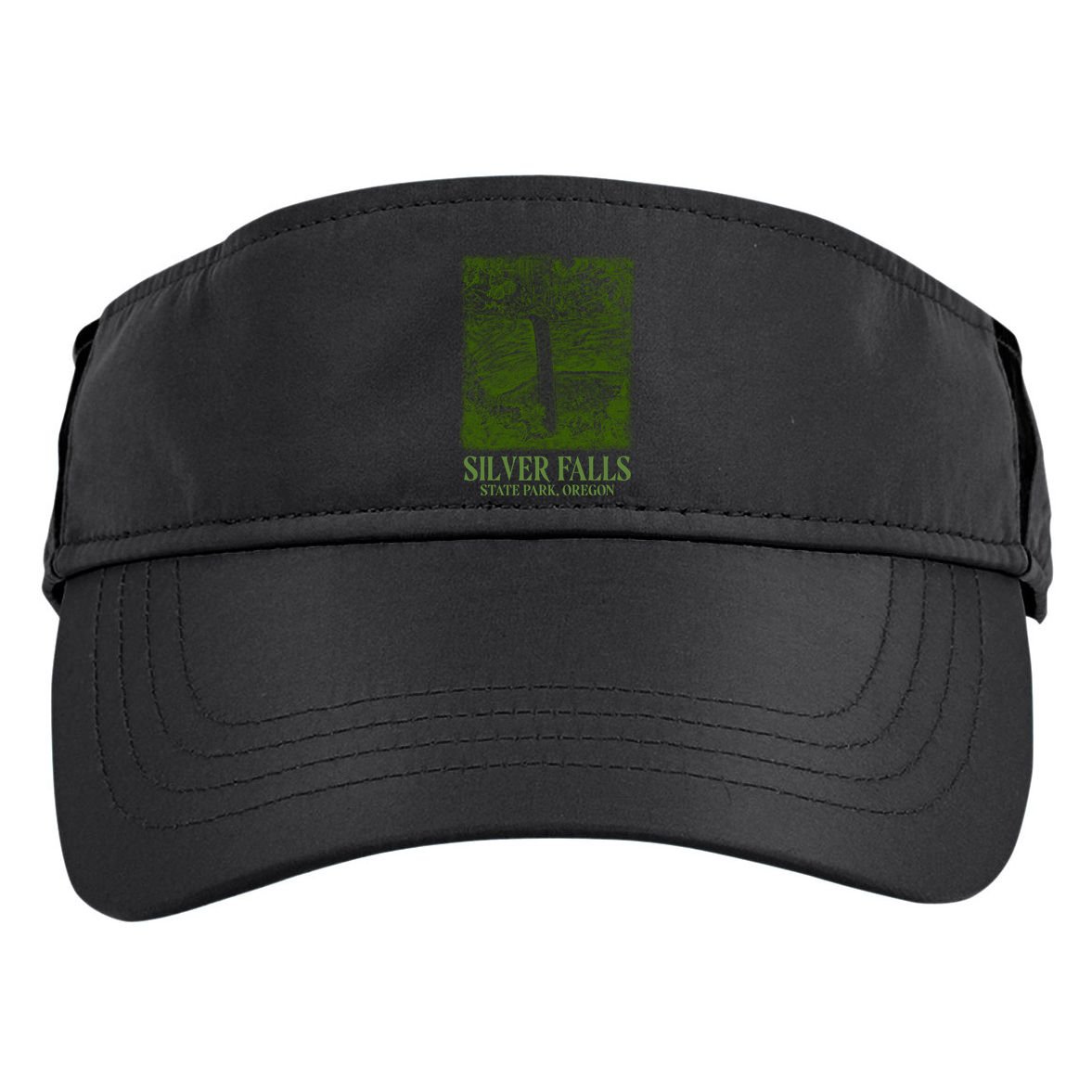 Silver Falls State Park Oregon Adult Drive Performance Visor