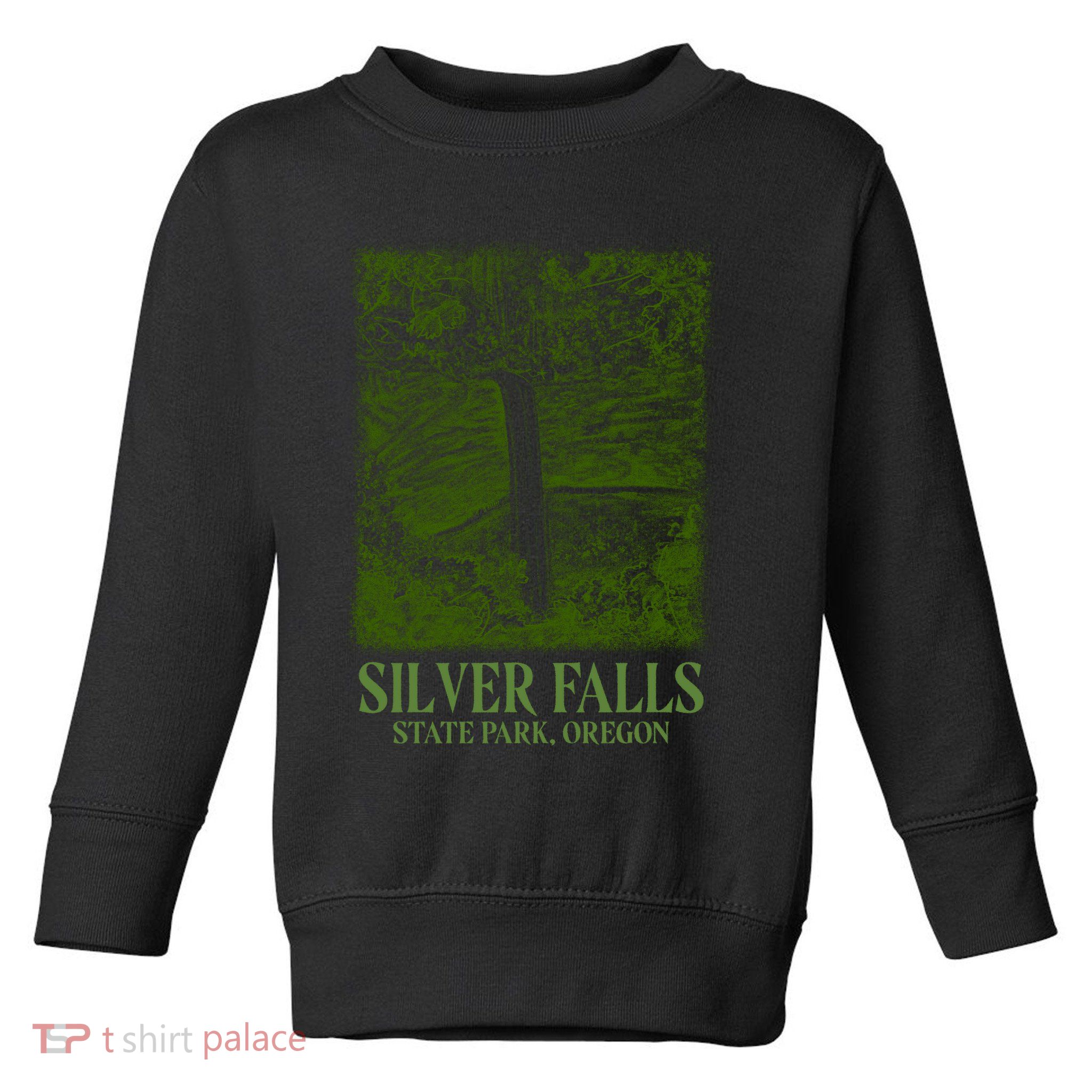 Silver Falls State Park Oregon Toddler Sweatshirt
