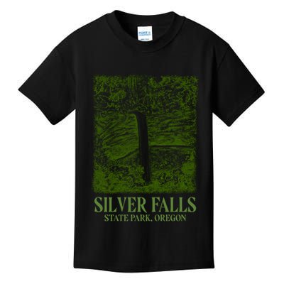 Silver Falls State Park Oregon Kids T-Shirt