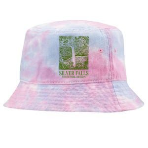 Silver Falls State Park Oregon Tie-Dyed Bucket Hat