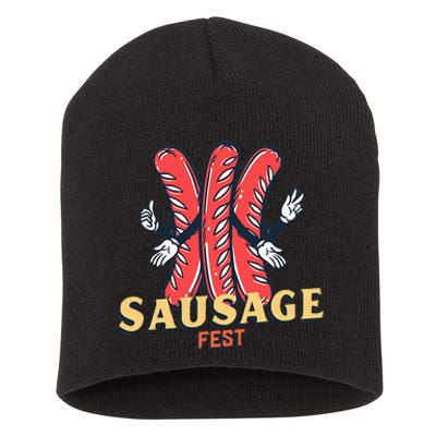 Sausage Fest Sausage Short Acrylic Beanie