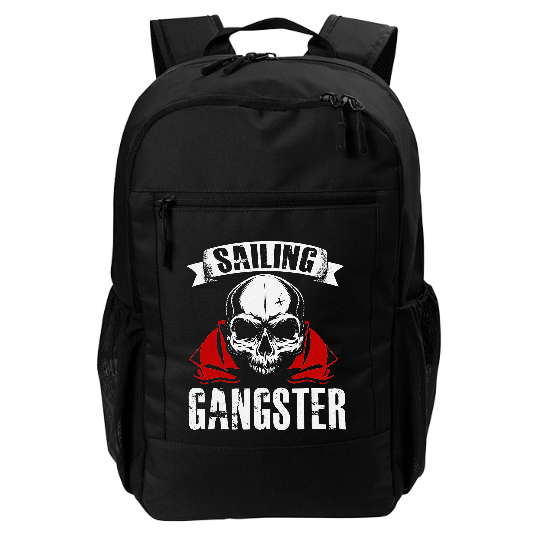 Sailing Funny Sailing Gangster Quote Sailor Sailboat Backpack