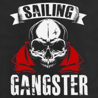 Sailing Funny Sailing Gangster Quote Sailor Sailboat Golf Towel