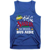 SantaS Favorite School Bus Aide Christmas Pajama Cool Gift Tank Top