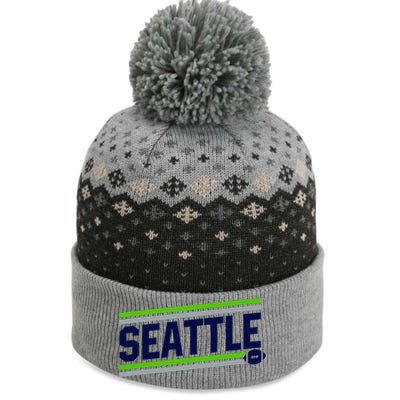 Seattle Football The Baniff Cuffed Pom Beanie