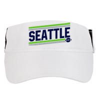 Seattle Football Adult Drive Performance Visor