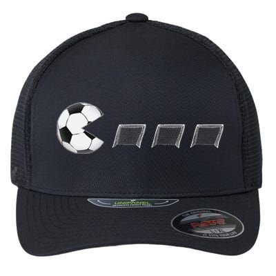 Soccer For Soccer Goals Soccer Flexfit Unipanel Trucker Cap