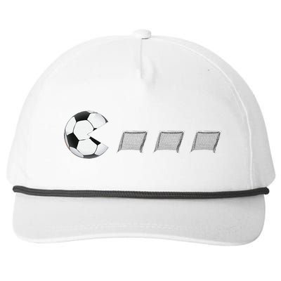 Soccer For Soccer Goals Soccer Snapback Five-Panel Rope Hat