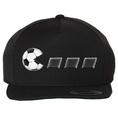 Soccer For Soccer Goals Soccer Wool Snapback Cap